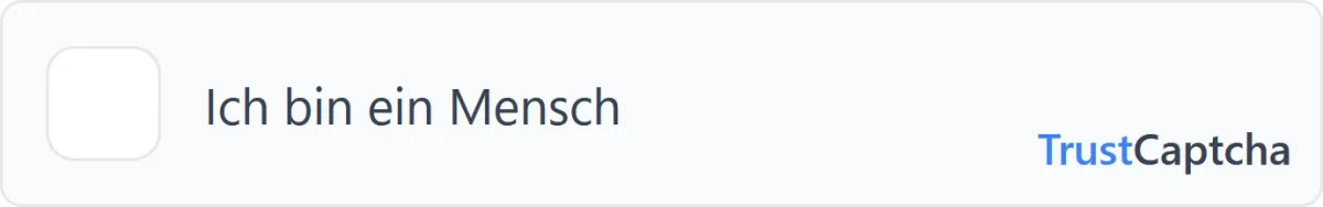 CAPTCHA-Widget vor dem Start