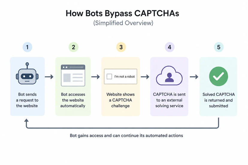 How Bots Bypass CAPTCHAs — And How to Protect Your Site
