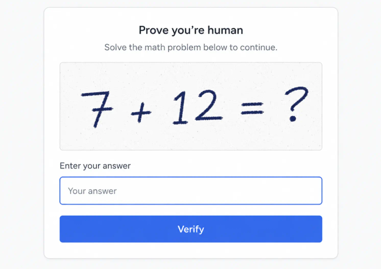 Math CAPTCHA: What It Is, Examples & Why It Falls Short