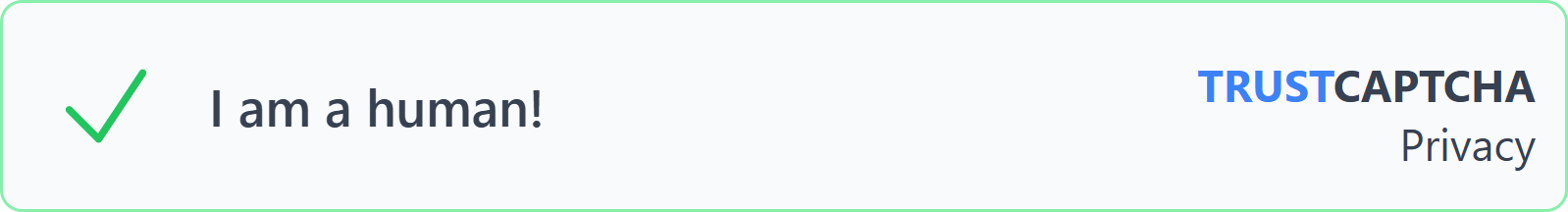 trustcaptcha captcha box